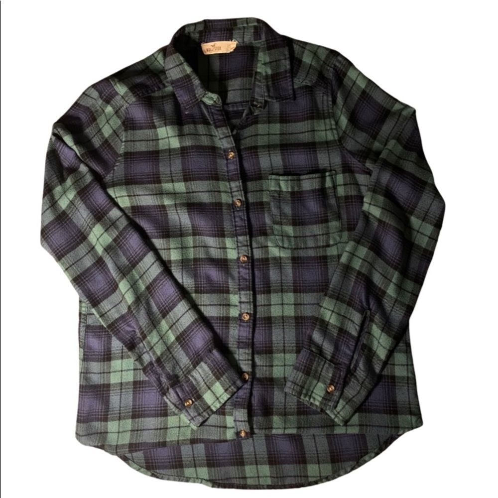 Hollister Plaid Flannel Shirt